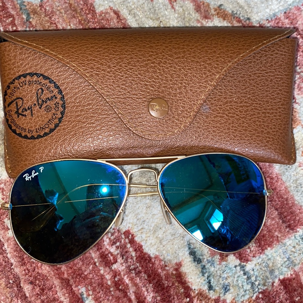 Polarized Ray Ban - Aviator Flash Lenses